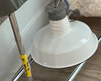 Mid-century industrial lamp