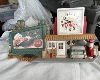 Burwood Coke wall clock