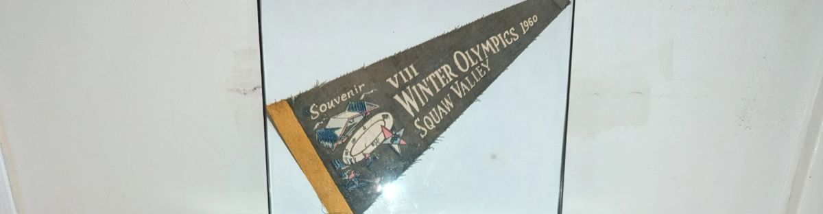 1960 Winter Olympic Pendent 