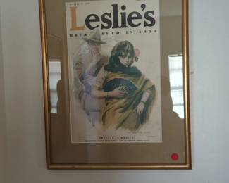 Framed Leslie Art 