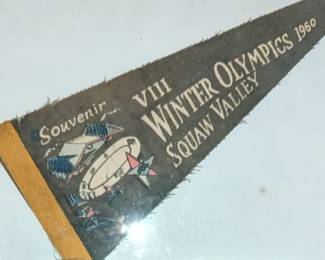 1960 Winter Olympic Pendent 