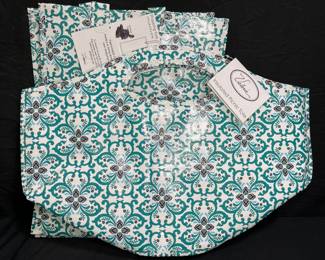 2 New with Tags Valerie Blue Print Bags