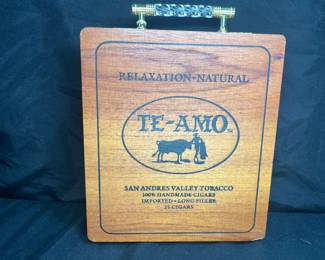 TE-AMO Cigar Box Purse
