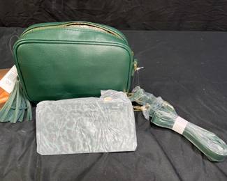 New with Tags Iman Evergreen Shoulder Bag