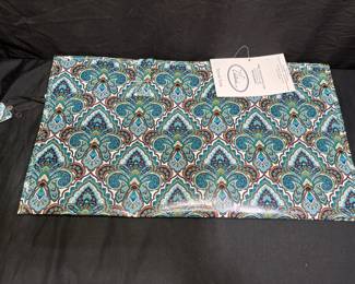 3 New Valerie Blue Paisley Bags