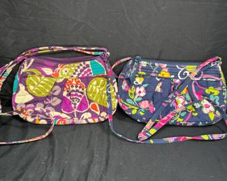 2 Vera Bradley Small Adjustable Shoulder Bags