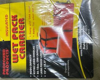 New Trunk Organizer & Insulated Wet Pack Carrier