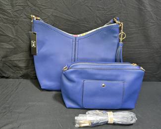 New with Tags Madi Claire Navy Tote & Shoulder Bag
