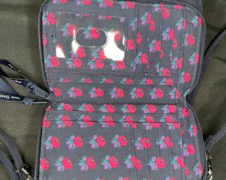 Vera Bradley RFID 3-in-1 Crossbody Wallet