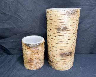 2 Amazing Flameless Candles in Birch
