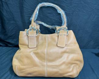 New with TagsTig Nanello Tan Leather Shoulder Bag