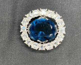 Smithsonian Reproduction of Hope Diamond Brooch