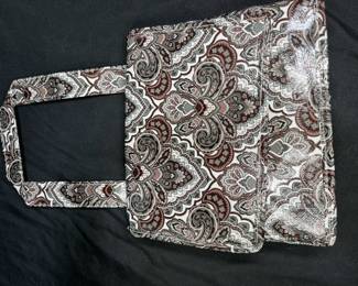 3 New with Tags Valerie Brown/Gray Paisley Bags