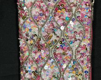 Bamboo Trading Company Sequin Clutch Bag