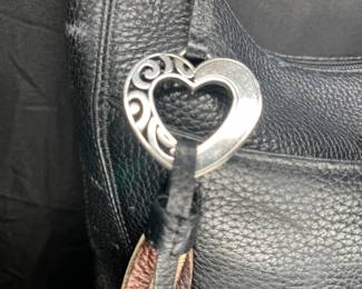 Brighton Barbados Zippered Hobo Shoulder Bag