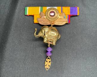 VTG Fruit Salad Bracelet & 4 Pair Clip-On Earrings