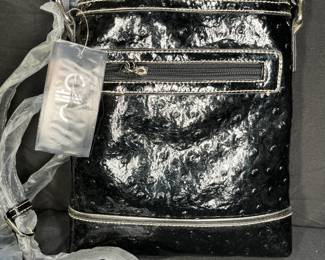 New with Tags Elite Models Black Shoulder Bag
