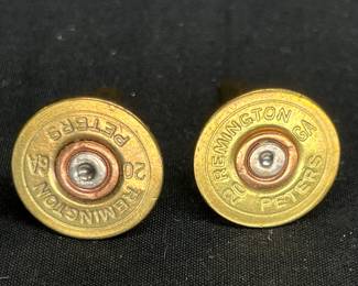 Vtg Remington 20 Ga. Cuff Links