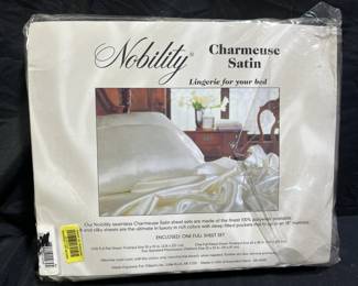 Nobility Charmeuse Satin Sheet Set
