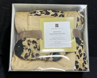 NEW Concierge Collection Angel Wrap & Sock Set