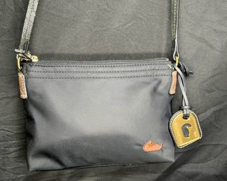 Dooney & Bourke Black Nylon Crossbody
