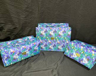 Set of 3 JM NY Roll-Up Organizer Cases