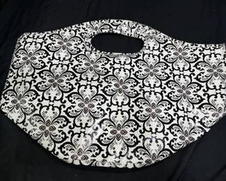 2 New Valerie Black Print Tote & Insulated Tote