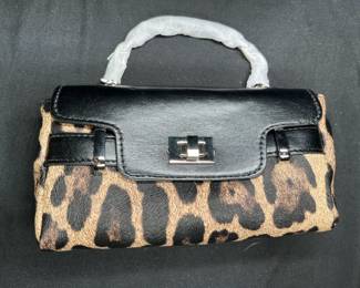 3 New with Tags Leopard Print Bags