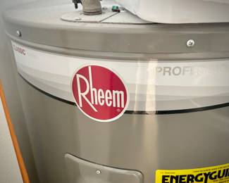 Rheem water heater