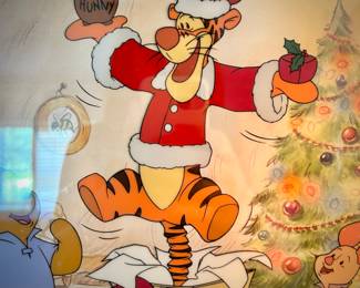 Disney "Gift of Friendship" serigraph Winnie the Pooh, Tigger, Piglet 2000