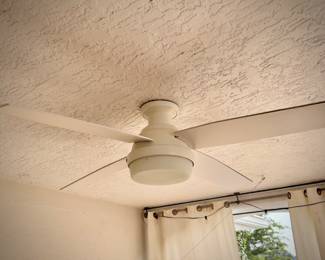 All ceiling fans in house