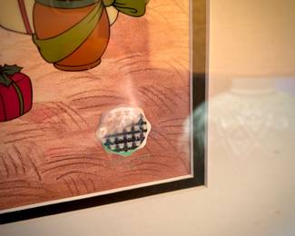 Disney "Gift of Friendship" serigraph Winnie the Pooh, Tigger, Piglet 2000