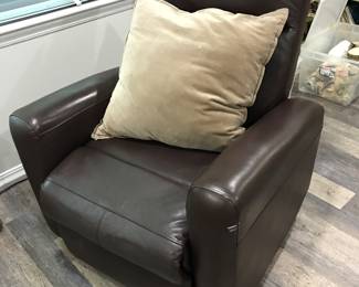 leather recliner