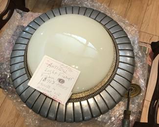 antique light fixture