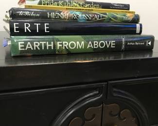 coffee table art and fashion books