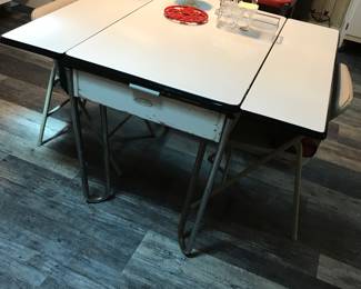 enamelware folding kitchen work table