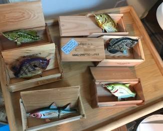 Handmade fishing lures 