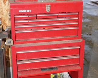 Stack on tool chest. Online  Auction Item 5/22- 5/29 