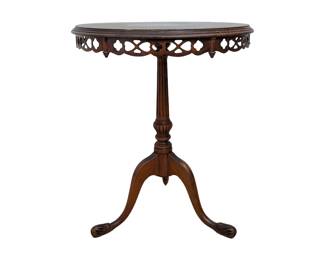 #4 • Decorative Walnut Side Table

