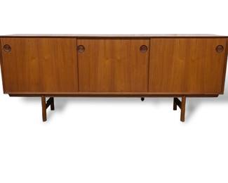 #11 • Rastad & Relling Style Norwegian Teak Wood Sideboard/Credenza
