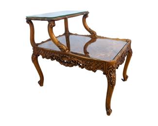#14 • French Louis XVI Style Two-Tier End Table
