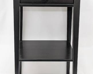 #145 • Ikea Hemnes Espresso Nightstand with Drawer, Shelf
