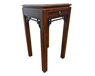 #48 • Drexel Chippendale Mahogany Accent Table
