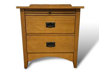 #19 • Fairmont Designs Mission Style Two Drawer Night Stand
