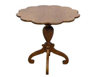 #135 • Drexel Scalloped Lamp Table
