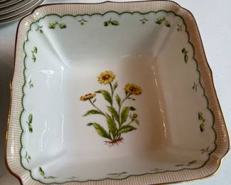 George Briard Victorian garden china