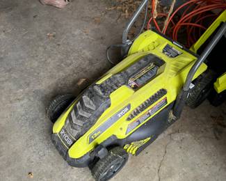 Electric ryobi lawn mower
