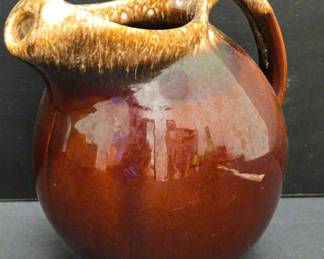 Brown Ceramic Pitcher