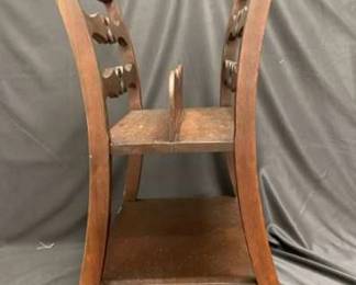 Wooden Magazine Rack