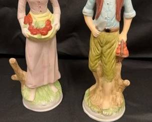 Vintage Porcelain Couple